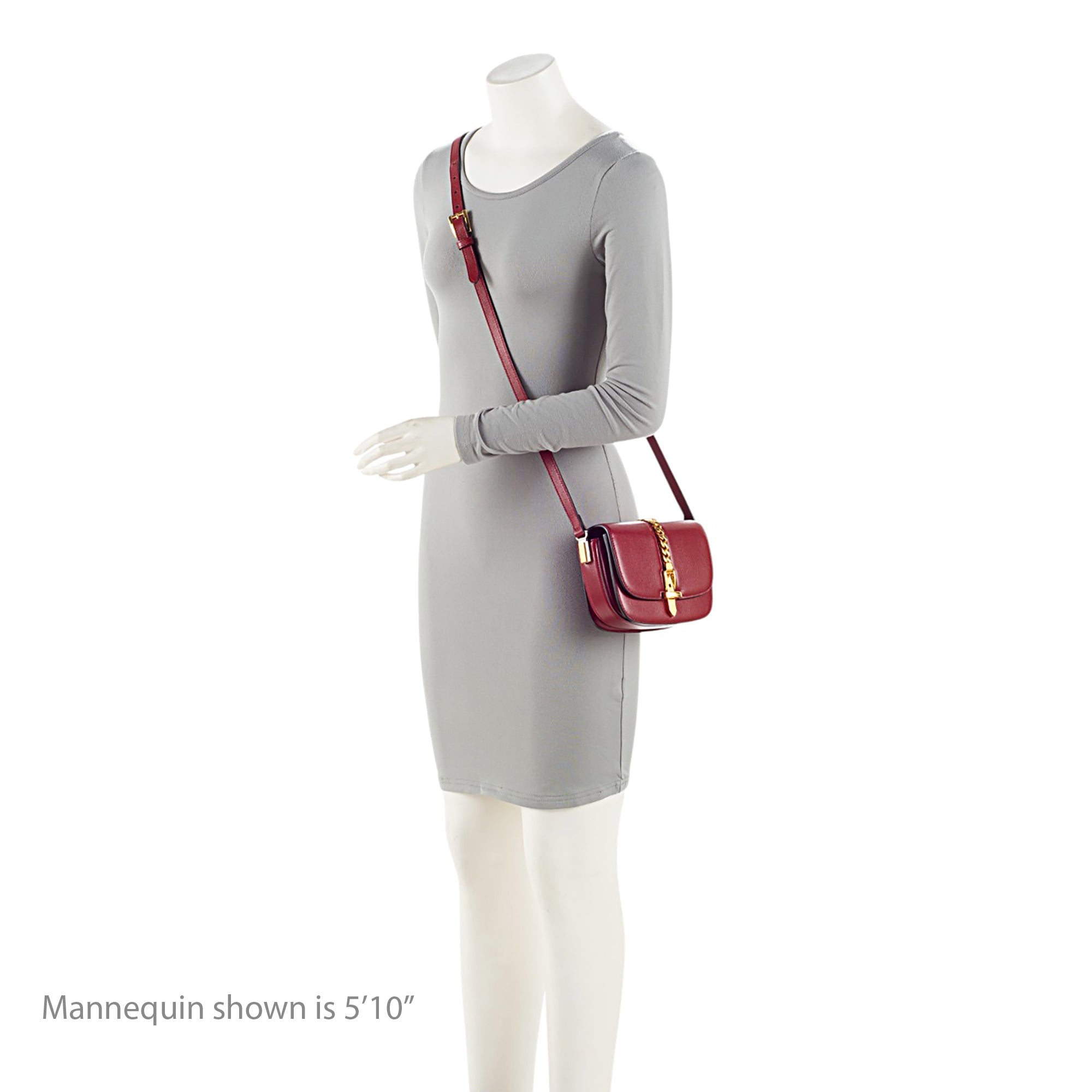 Gucci Leather Sylvie 1969 Mini Shoulder Bag