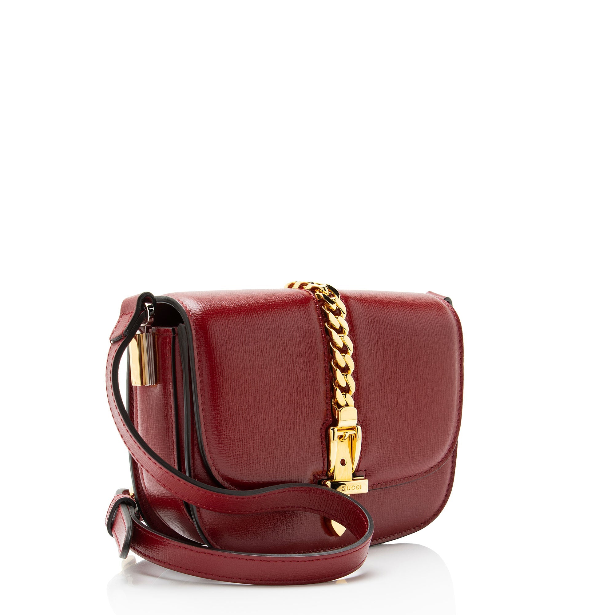 Gucci Leather Sylvie 1969 Mini Shoulder Bag