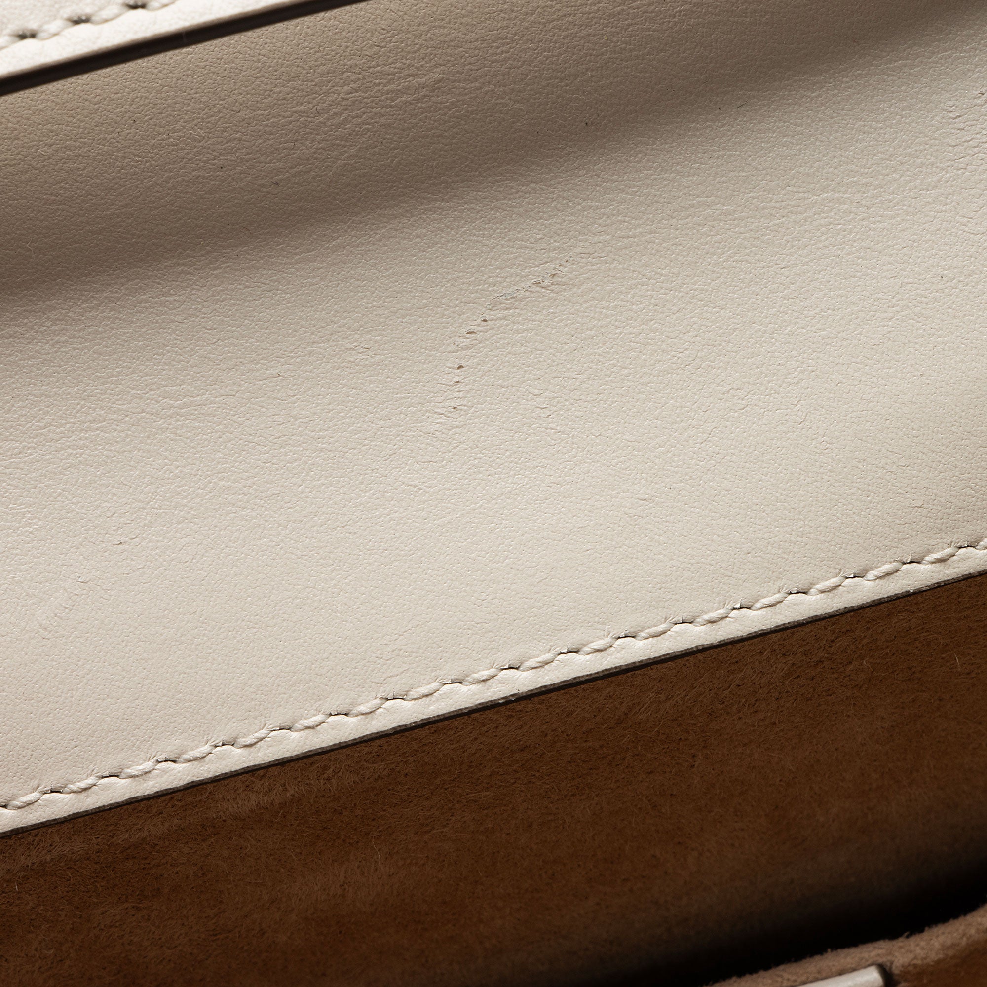 Gucci Leather Sylvie Mini Top Handle