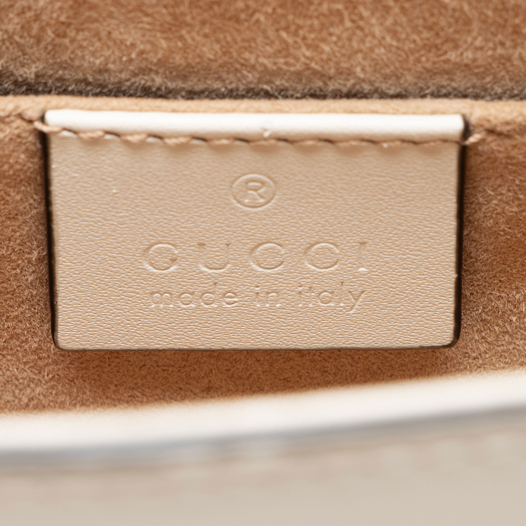 Gucci Leather Sylvie Mini Top Handle