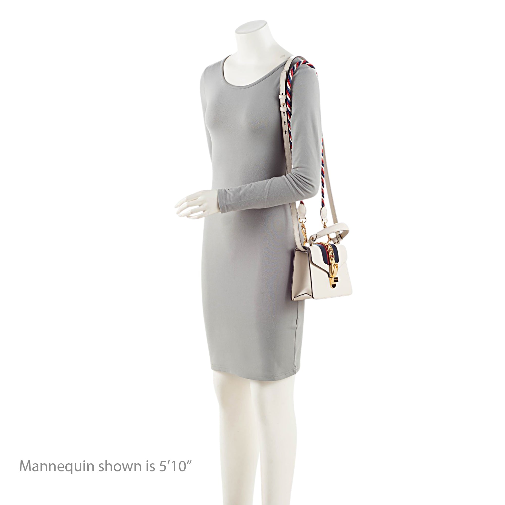 Gucci Leather Sylvie Mini Top Handle