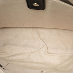 Gucci Leather Web Tote