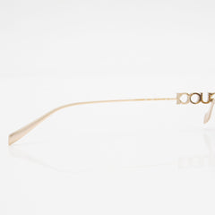 Gucci Logo Rimless Rectangular Sunglasses