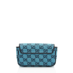 Gucci Matelasse GG Canvas GG Marmont Mini Flap Bag