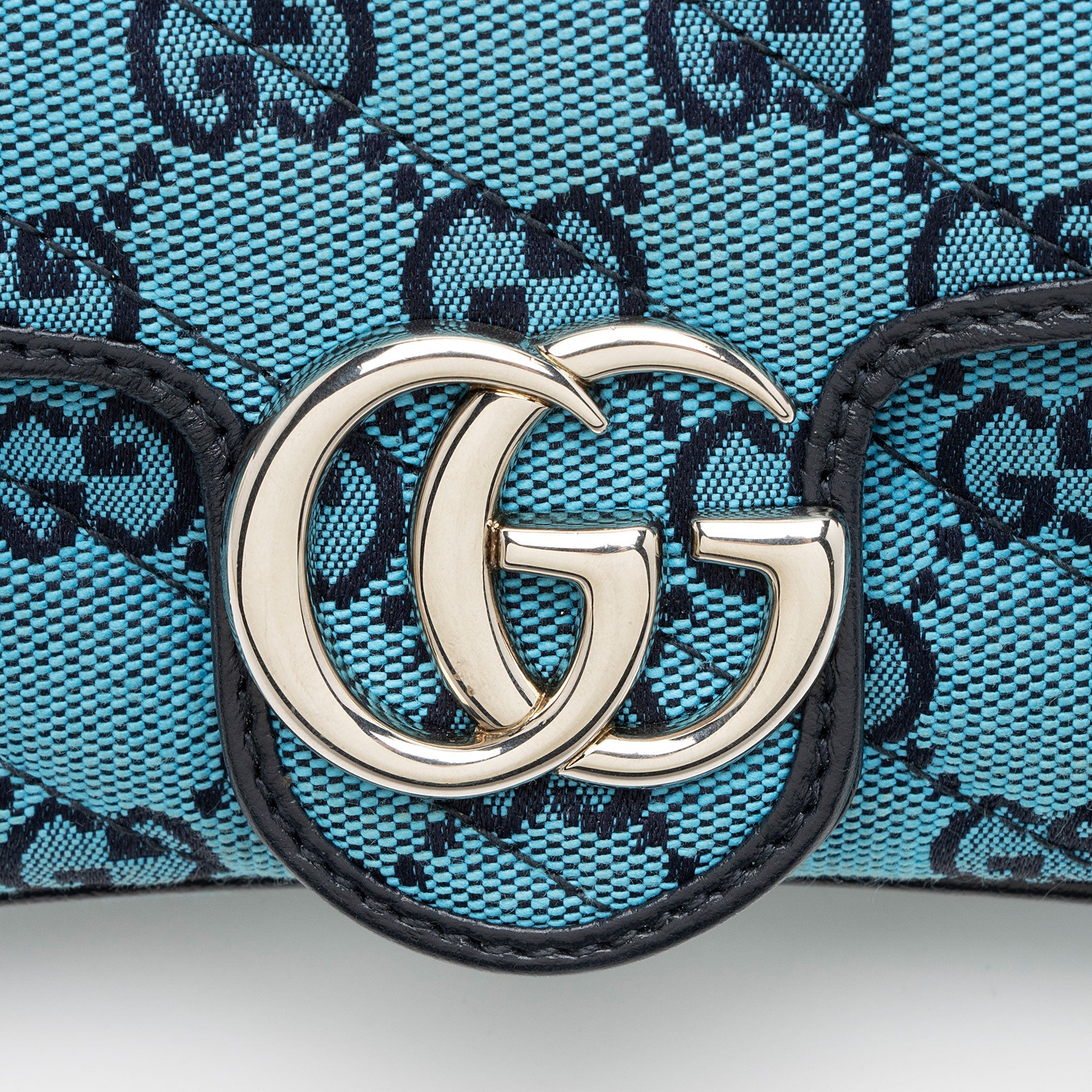 Gucci Matelasse GG Canvas GG Marmont Mini Flap Bag
