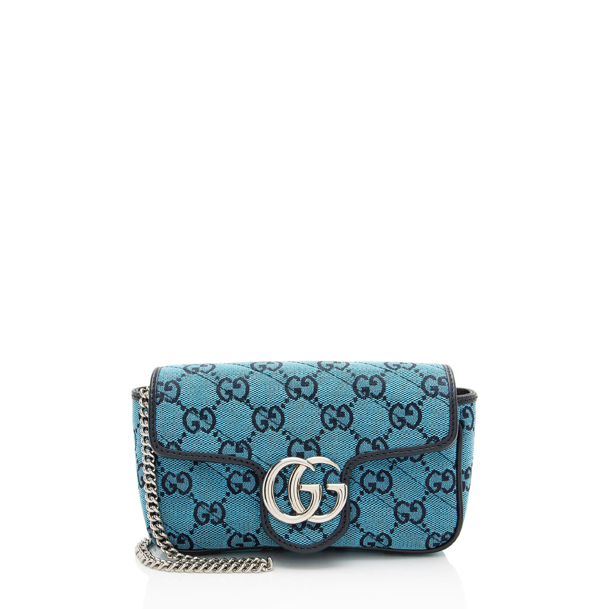 Gucci Matelasse GG Canvas GG Marmont Mini Flap Bag