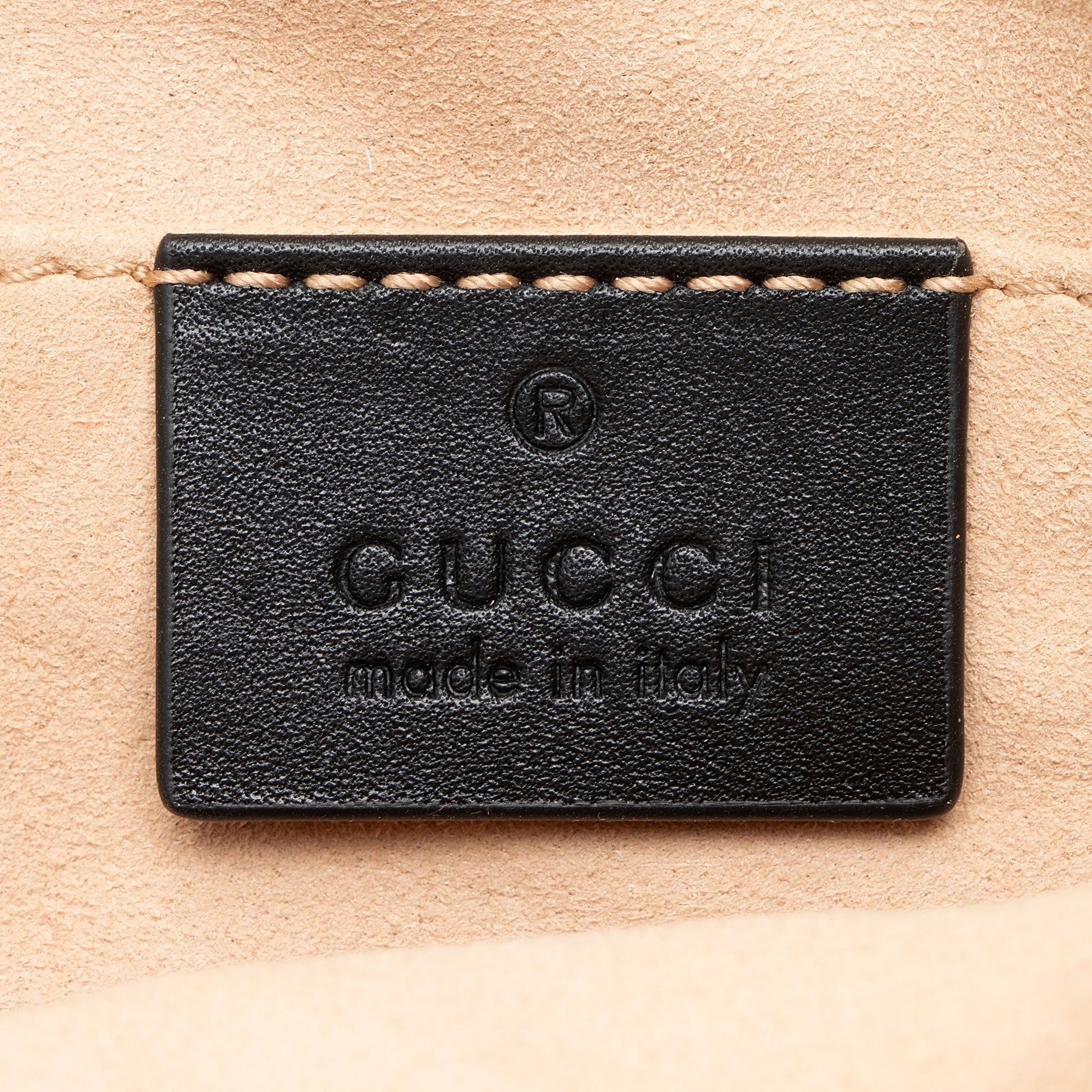 Gucci Matelasse Leather GG Marmont Belt Bag - Size 34 / 85