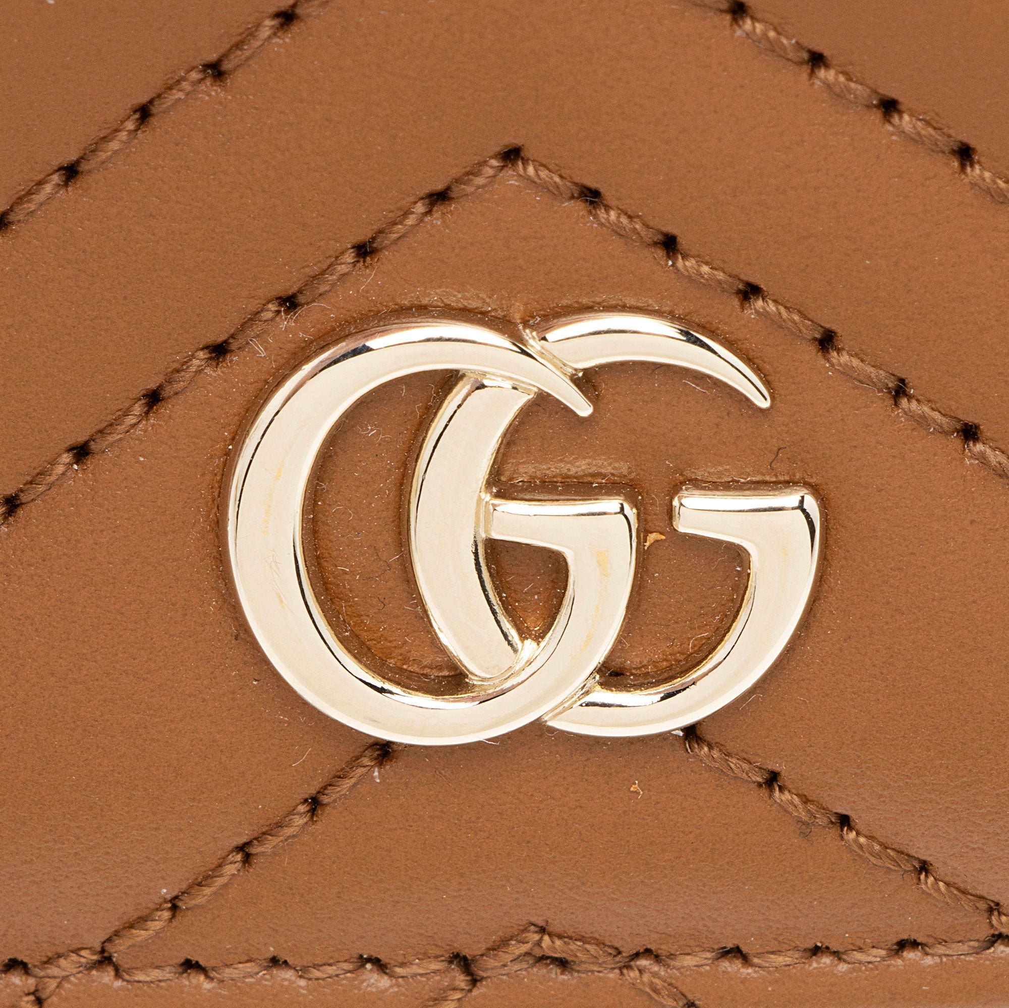 Gucci Matelasse Leather GG Marmont Key Card Case