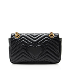 Gucci Matelasse Leather GG Marmont Medium Flap Bag