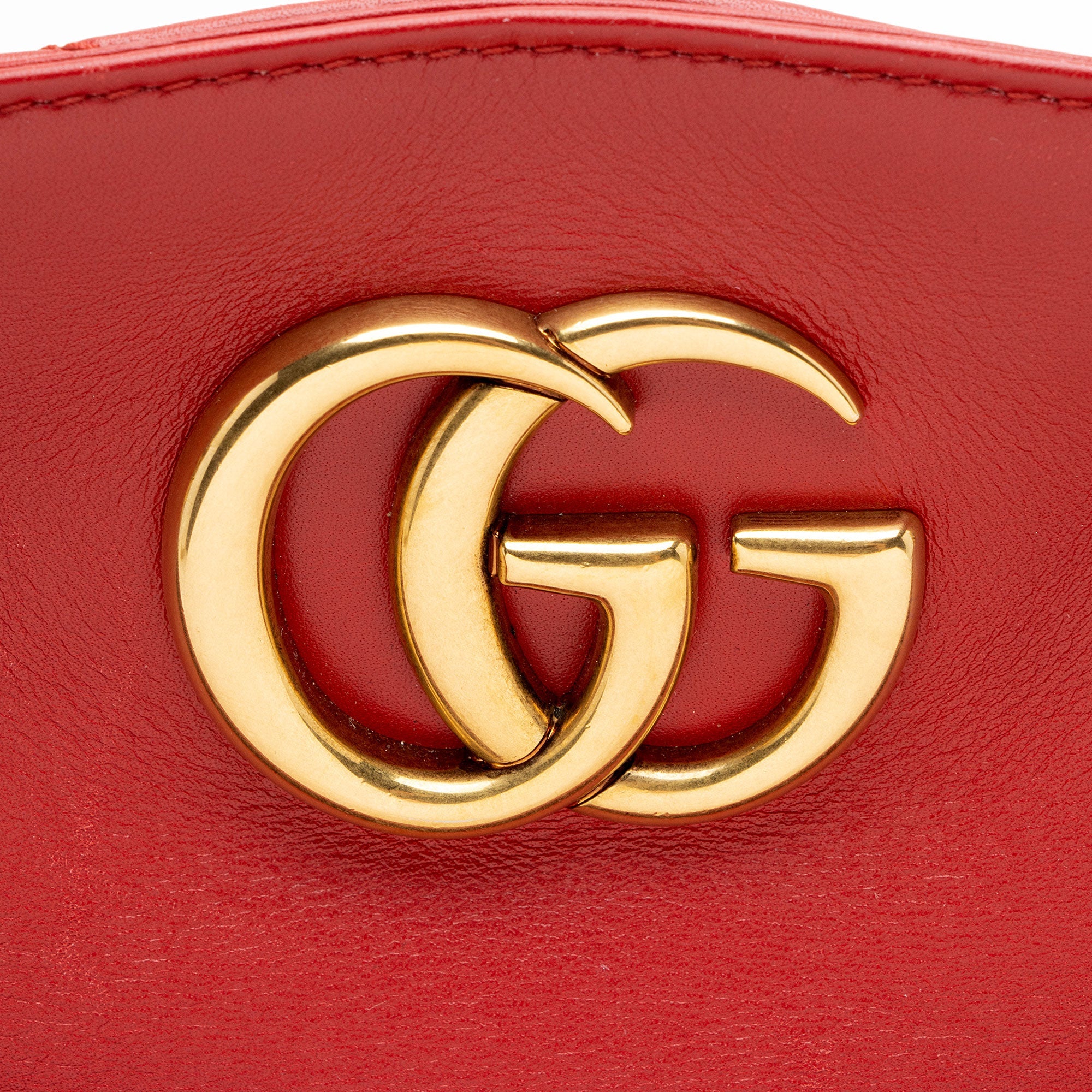 Gucci Matelasse Leather GG Marmont Medium Open Shoulder Bag