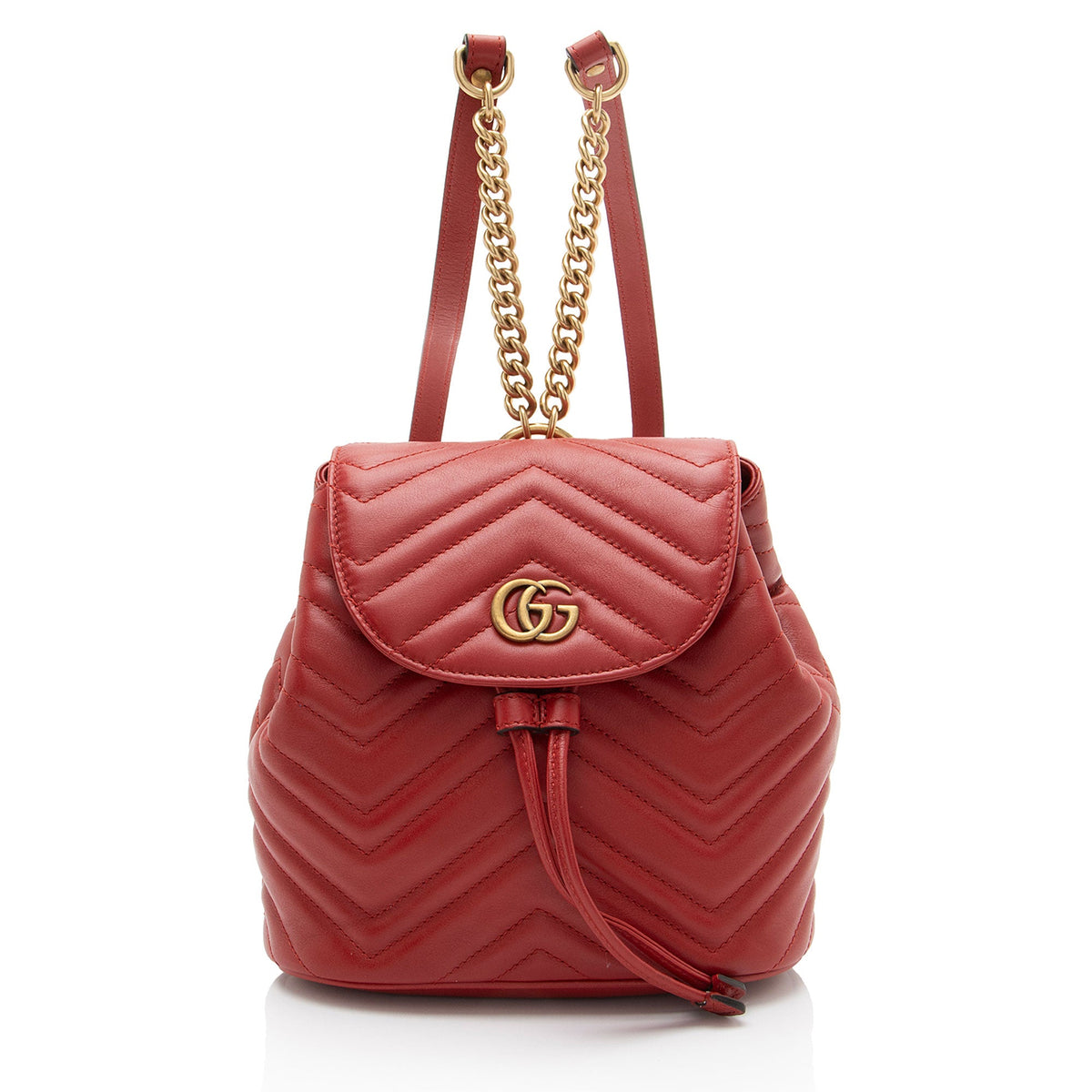Gucci Matelasse Leather GG Marmont Mini Backpack