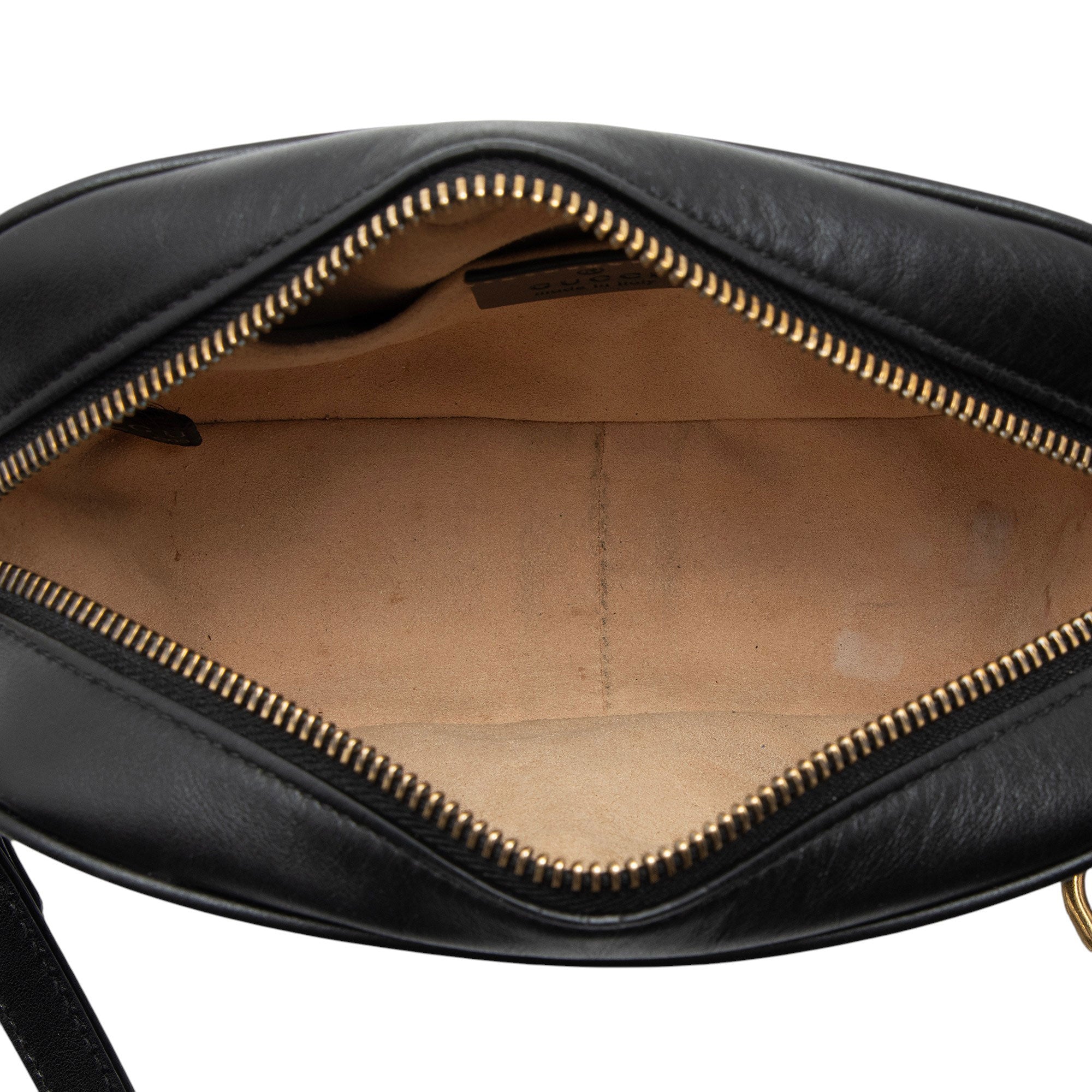 Gucci Matelasse Leather GG Marmont Mini Camera Bag
