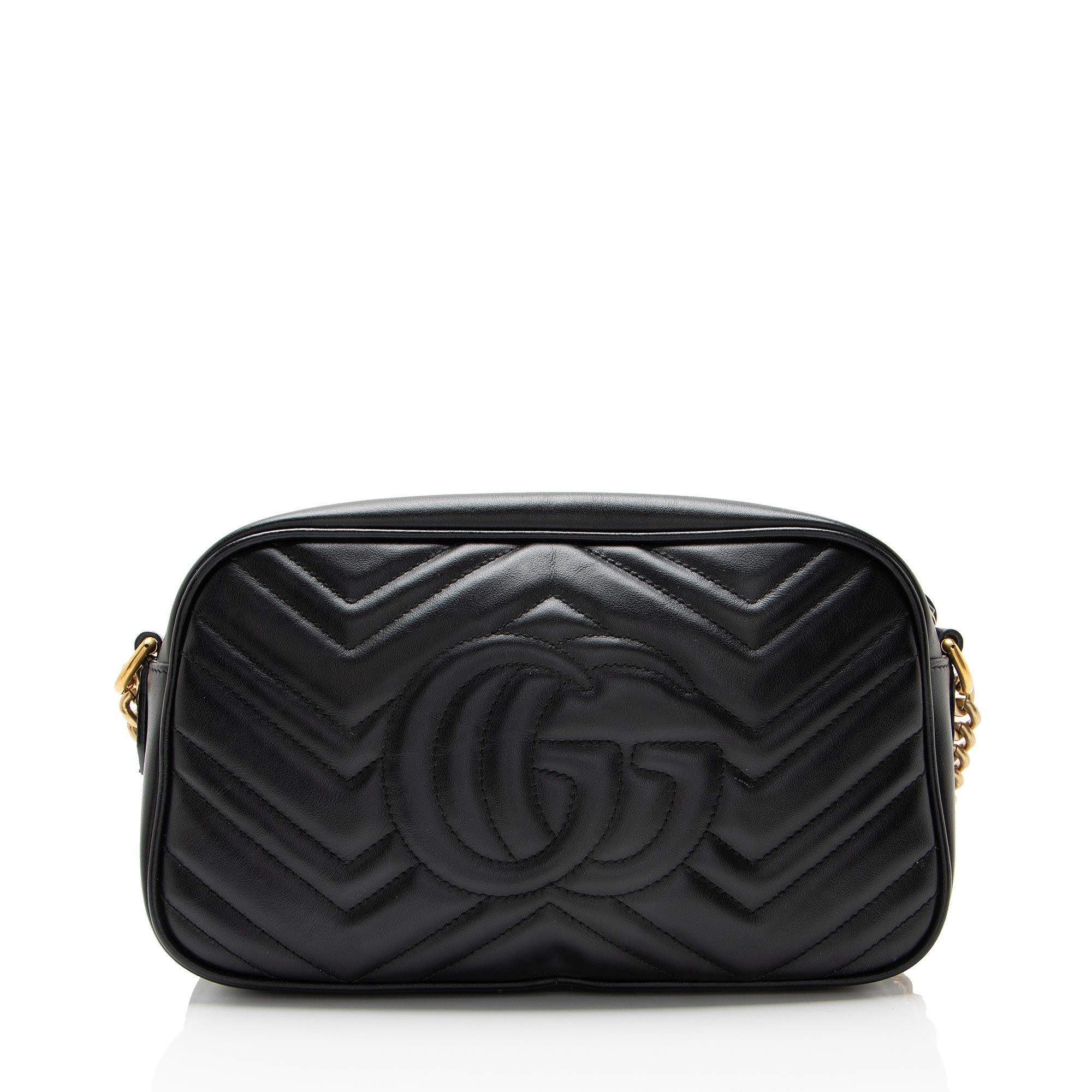 Gucci Matelasse Leather GG Marmont Small Camera Bag
