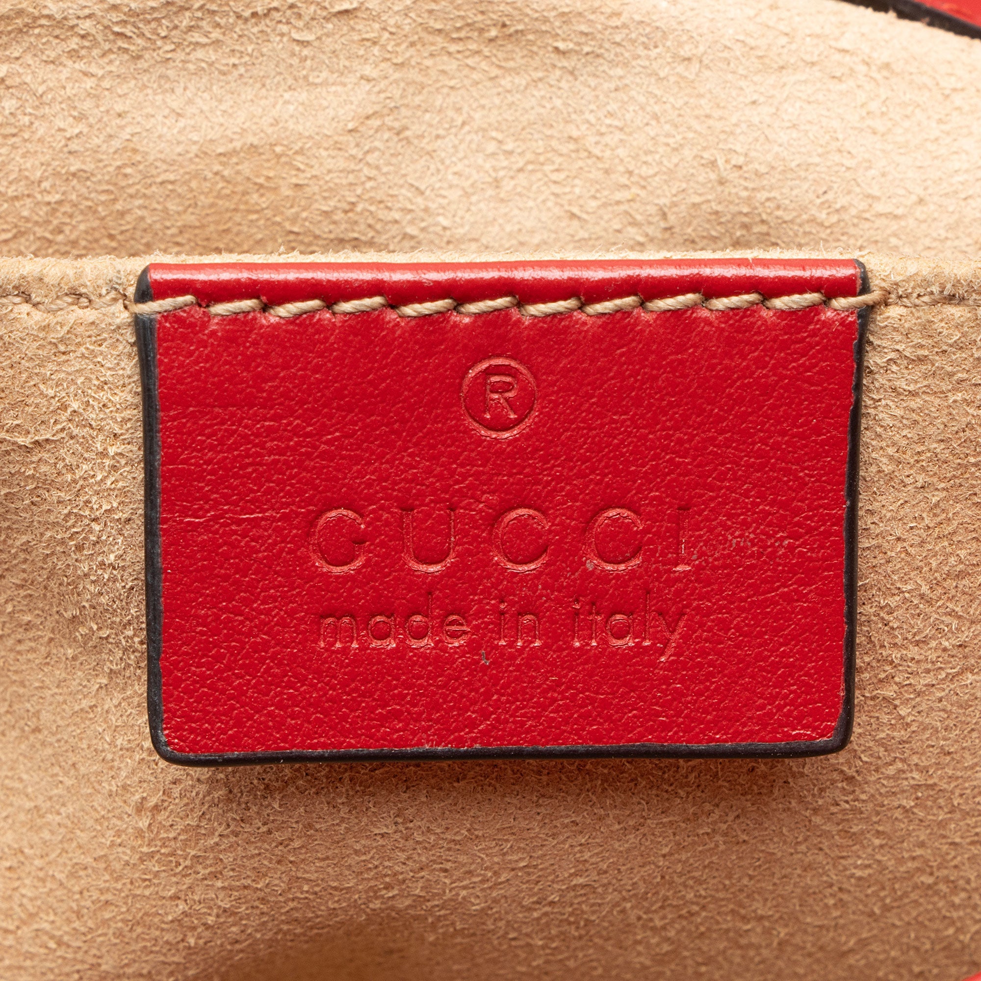 Gucci Matelasse Leather GG Marmont Small Flap Bag