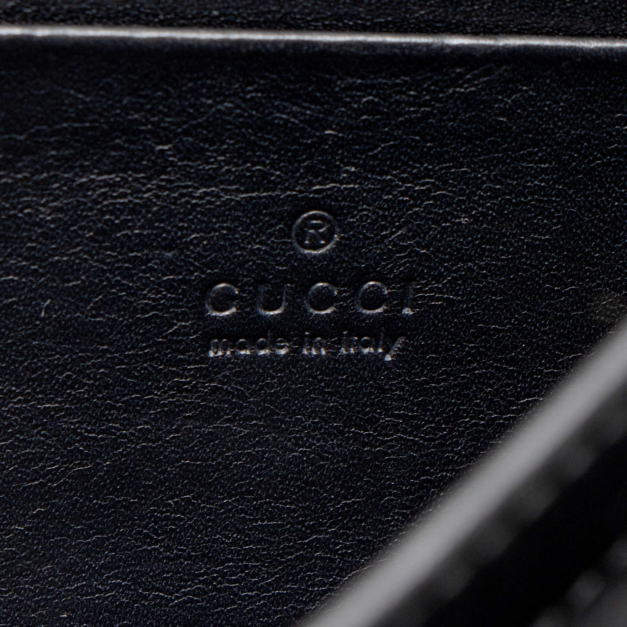 Gucci Matelasse Leather GG Marmont Wallet on Chain