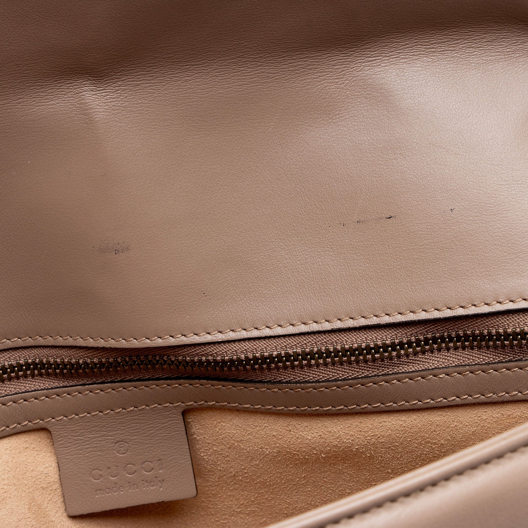 Gucci Matelasse Leather GG Marmont XL Flap Bag