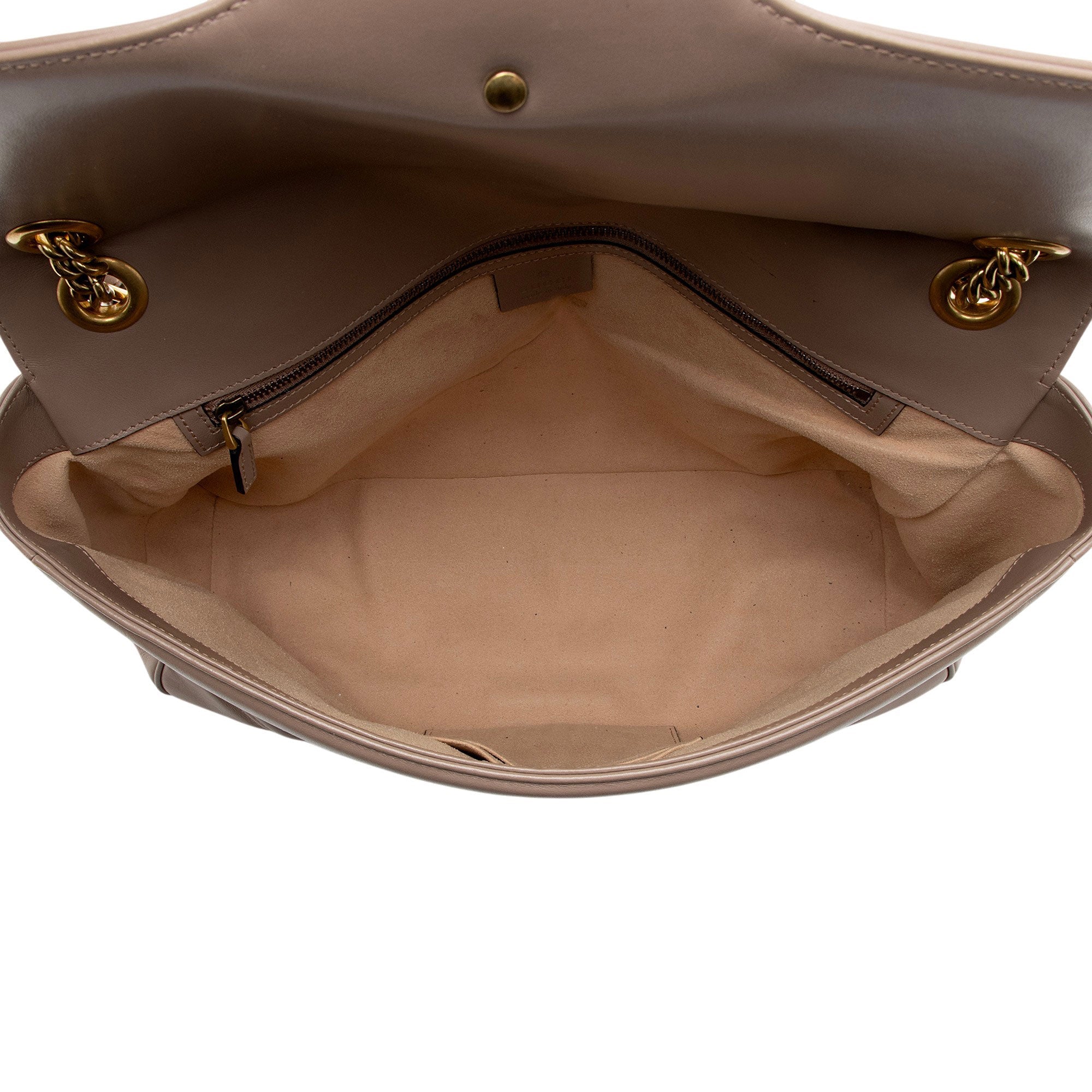 Gucci Matelasse Leather GG Marmont XL Flap Bag