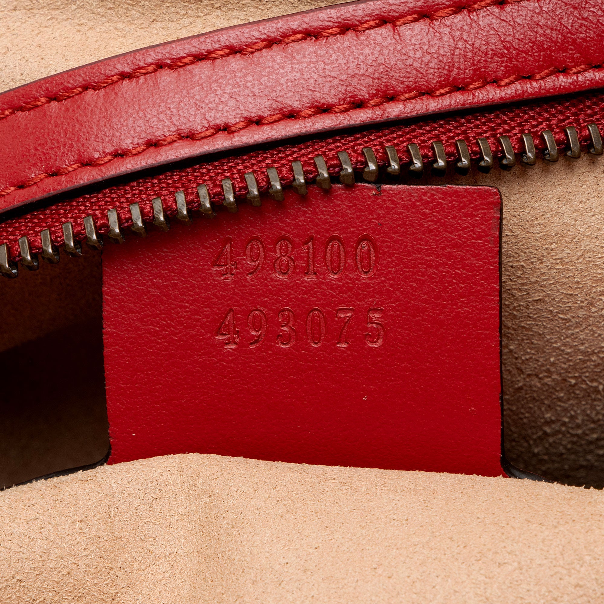 Gucci Matelasse Leather GG Marmont Zip Around Top Handle