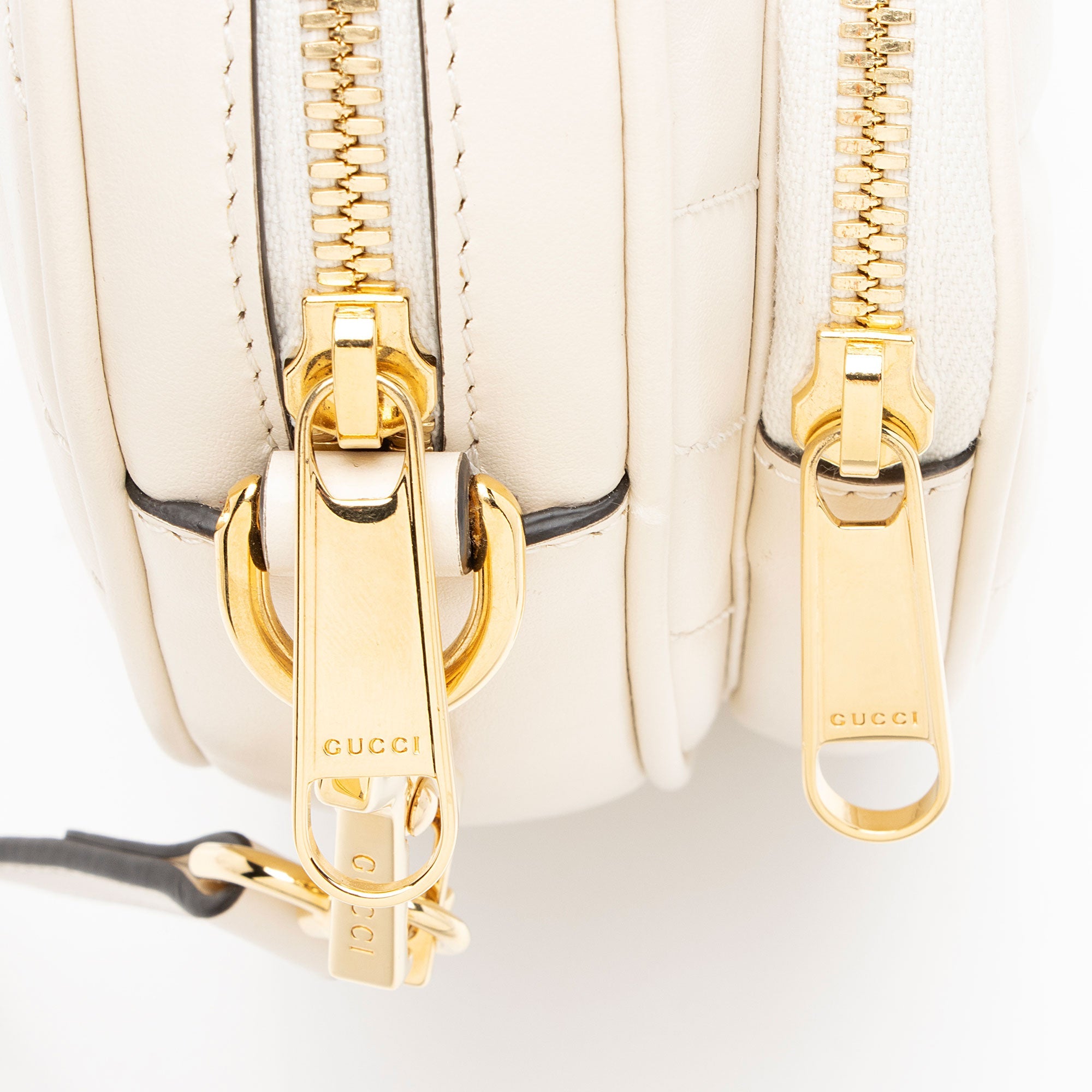 Gucci Matelasse Leather Interlocking G Heart Mini Shoulder Bag