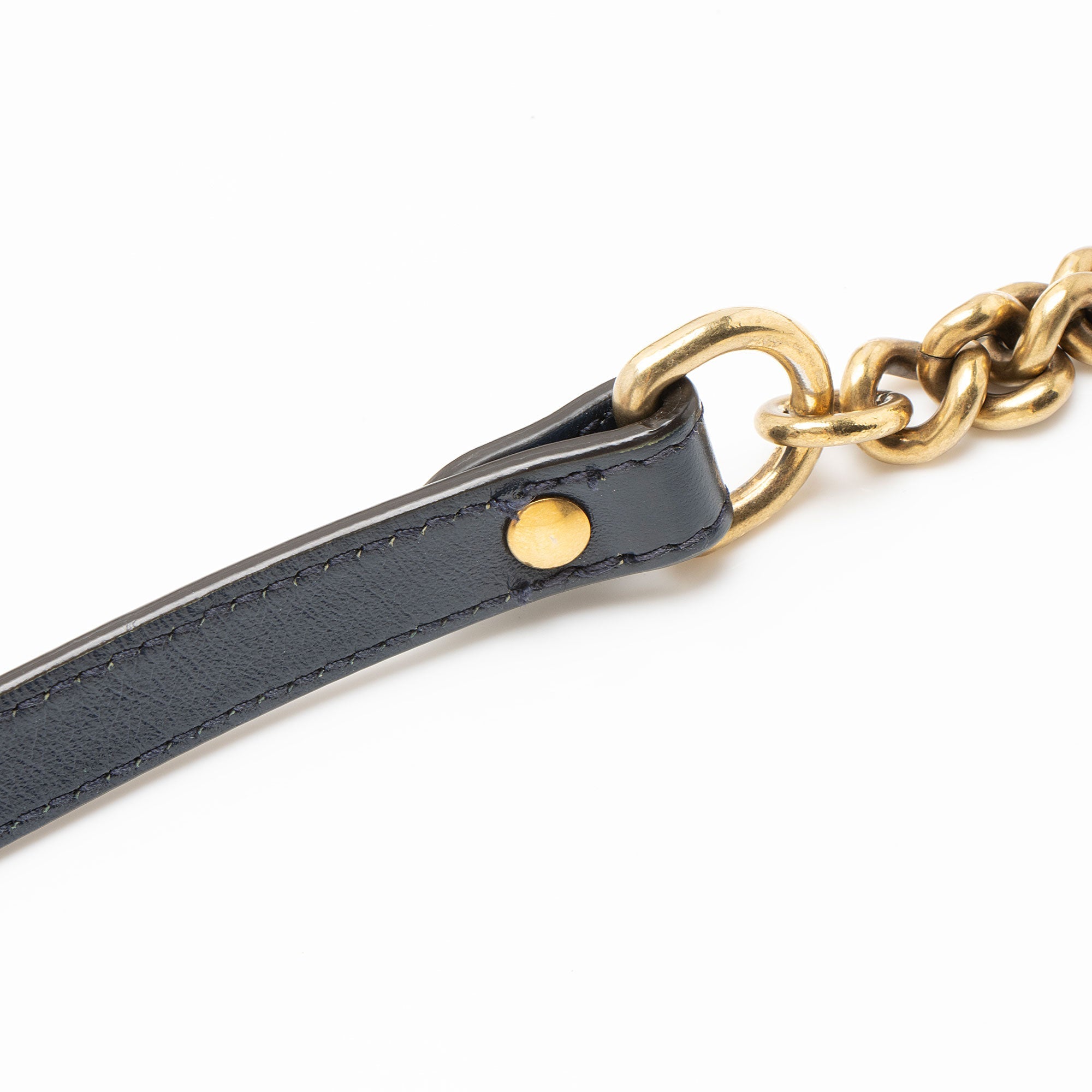 Gucci Matelasse Leather Torchon GG Marmont Mini Top Handle