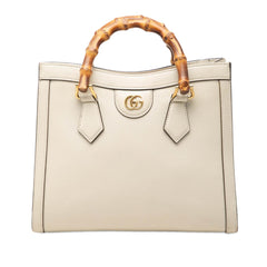 Gucci Medium Calfskin Bamboo Diana Satchel