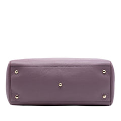 Gucci Medium Calfskin Bamboo Shopper Satchel