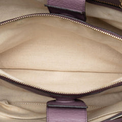 Gucci Medium Calfskin Bamboo Shopper Satchel