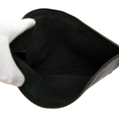 Gucci Medium Calfskin Logo Portfolio Clutch