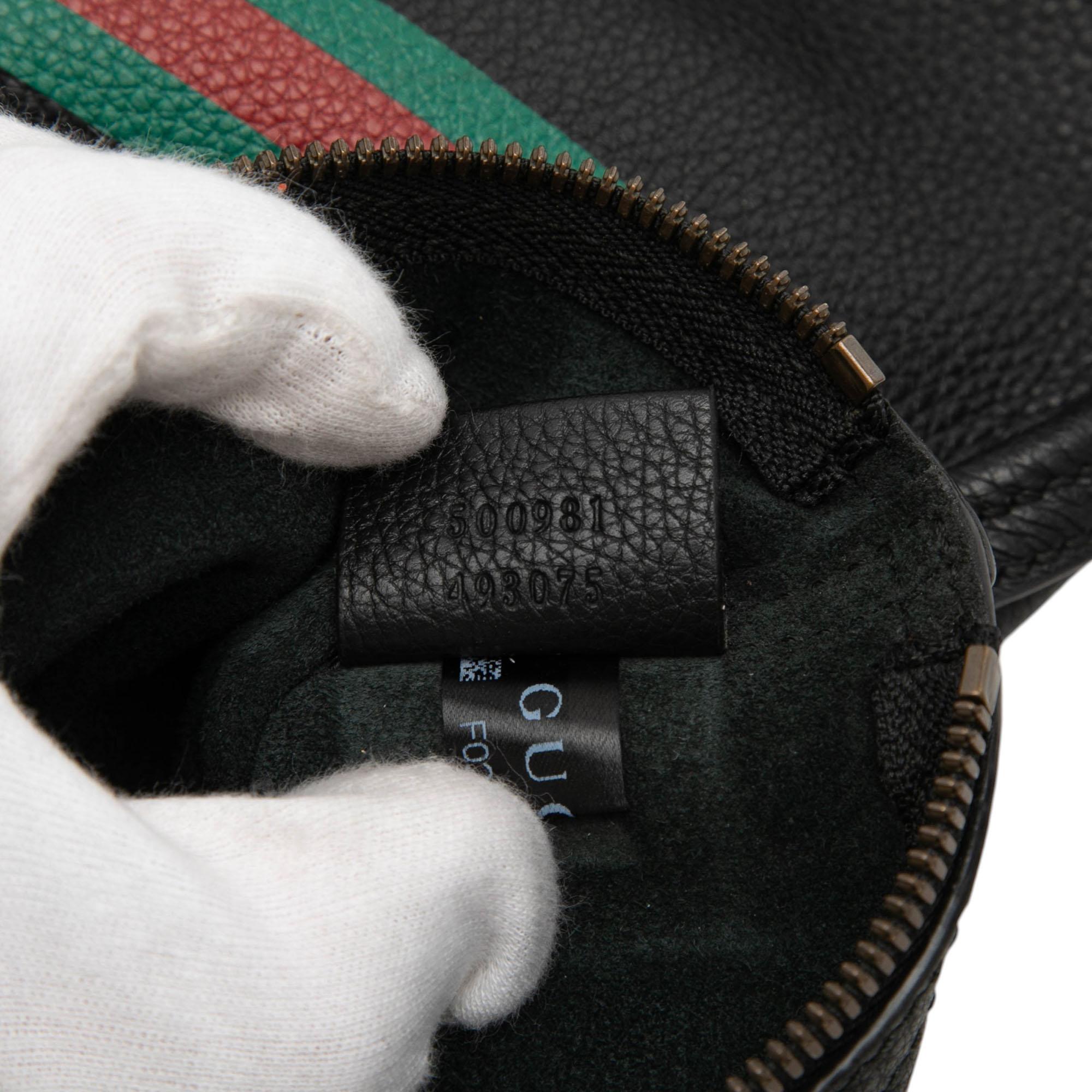 Gucci Medium Calfskin Logo Portfolio Clutch