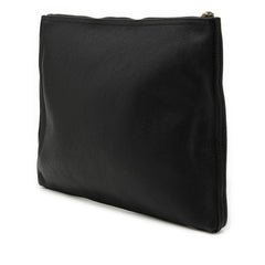 Gucci Medium Calfskin Logo Portfolio Clutch