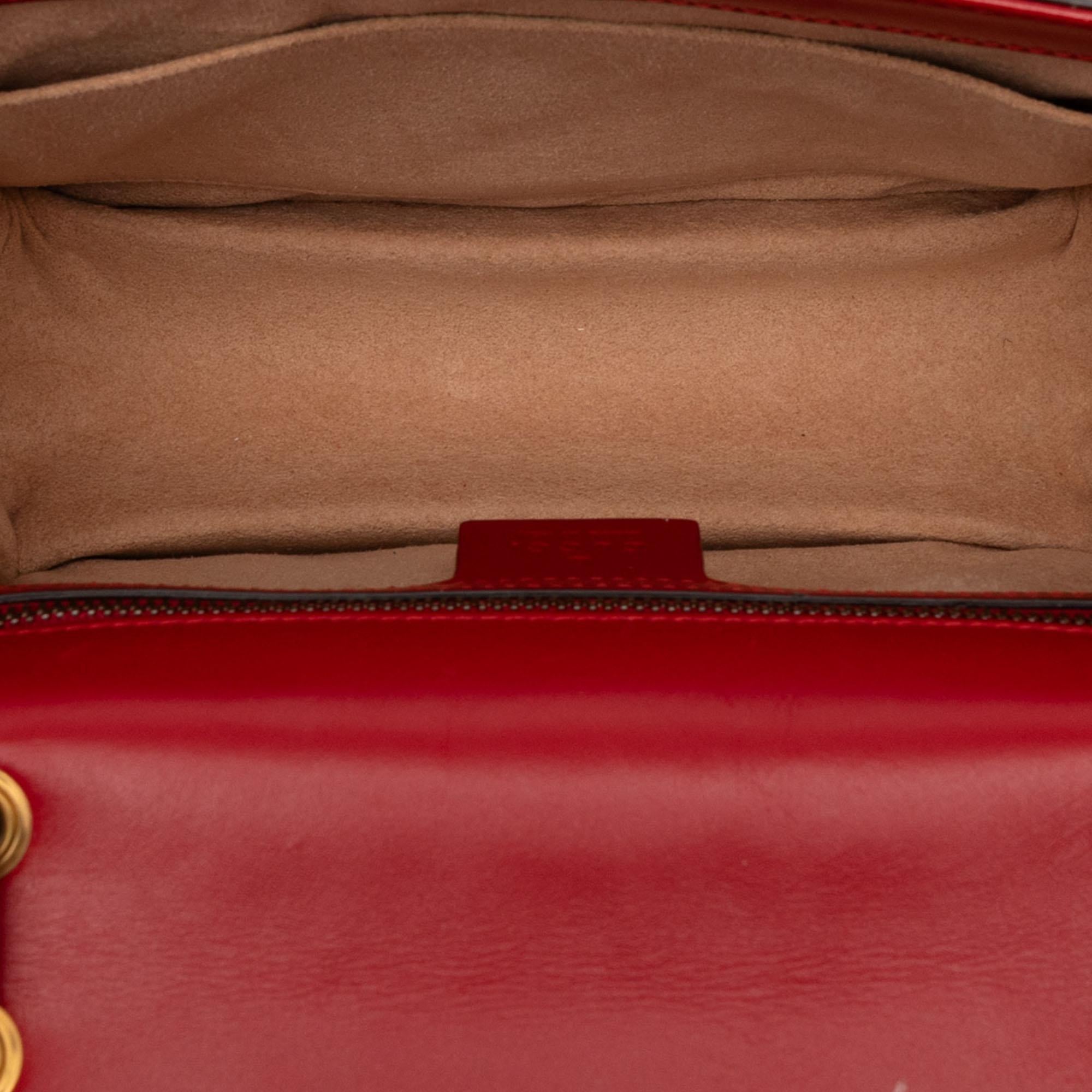 Gucci Medium Calfskin Queen Margaret Flap Shoulder Bag