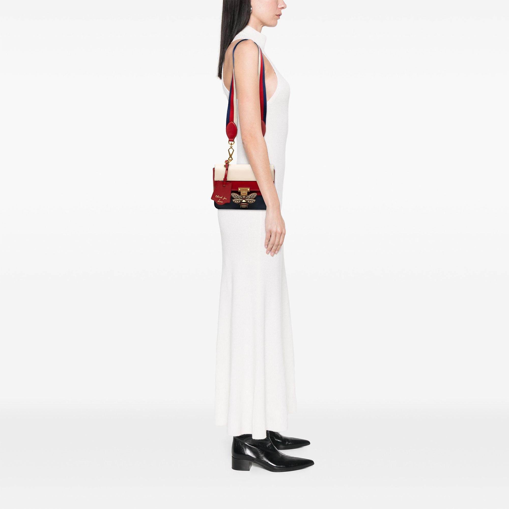 Gucci Medium Calfskin Queen Margaret Flap Shoulder Bag