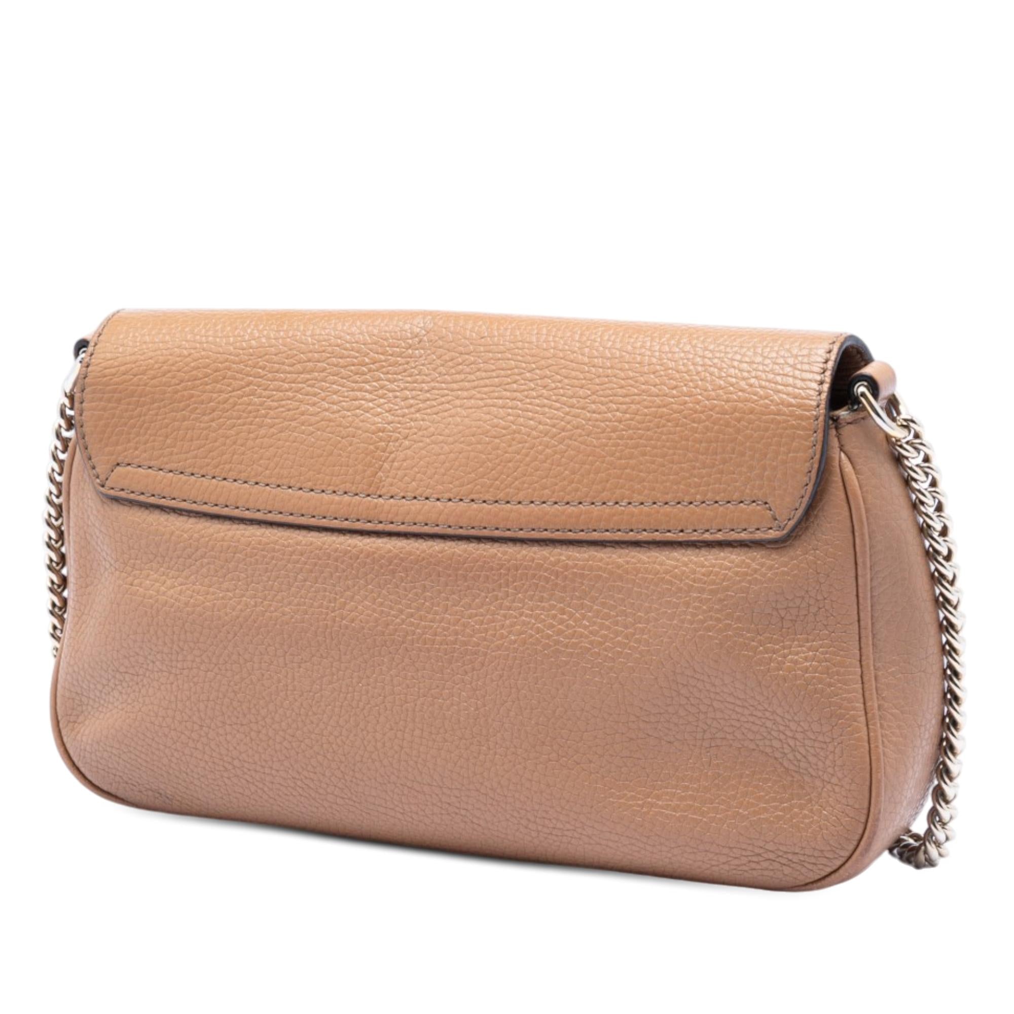 Gucci Medium Calfskin Soho Chain Flap Crossbody
