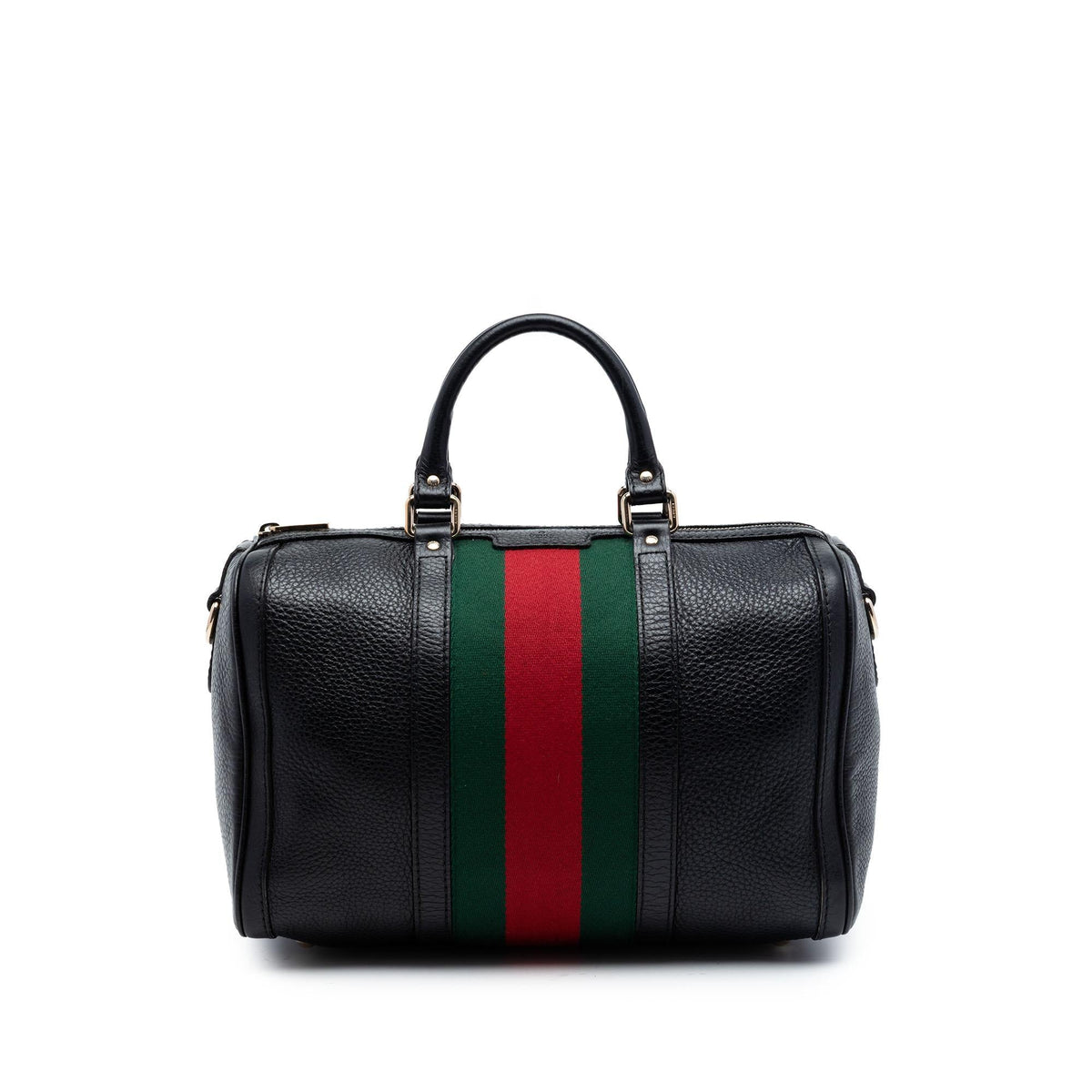 Gucci Medium Calfskin Web Joy Boston Bag