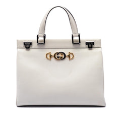 Gucci Medium Calfskin Zumi Top Handle Bag