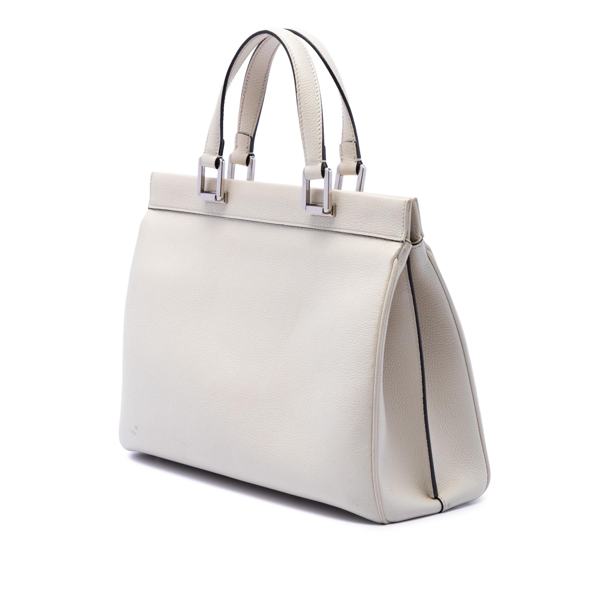 Gucci Medium Calfskin Zumi Top Handle Bag