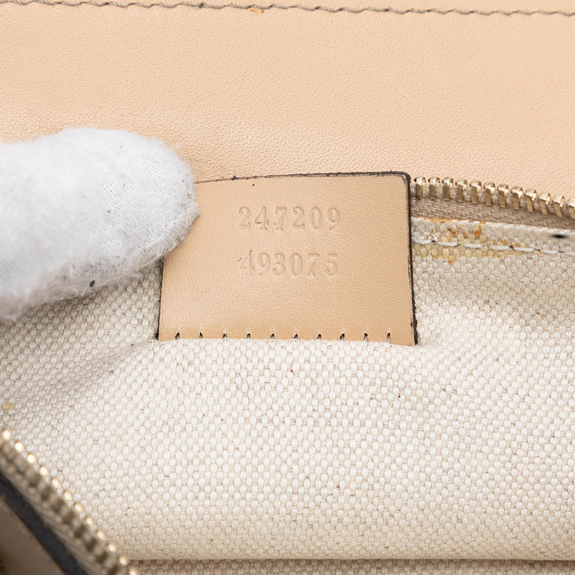 Gucci Medium Diamante Canvas Craft Tote