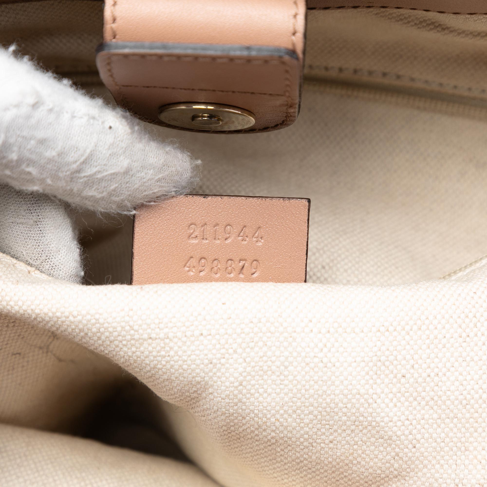 Gucci Medium Diamante Canvas Sukey Tote