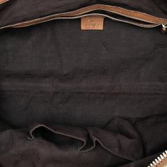 Gucci Medium GG Canvas Bamboo Bar Tote