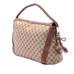 Gucci Medium GG Canvas Bella Shoulder Bag