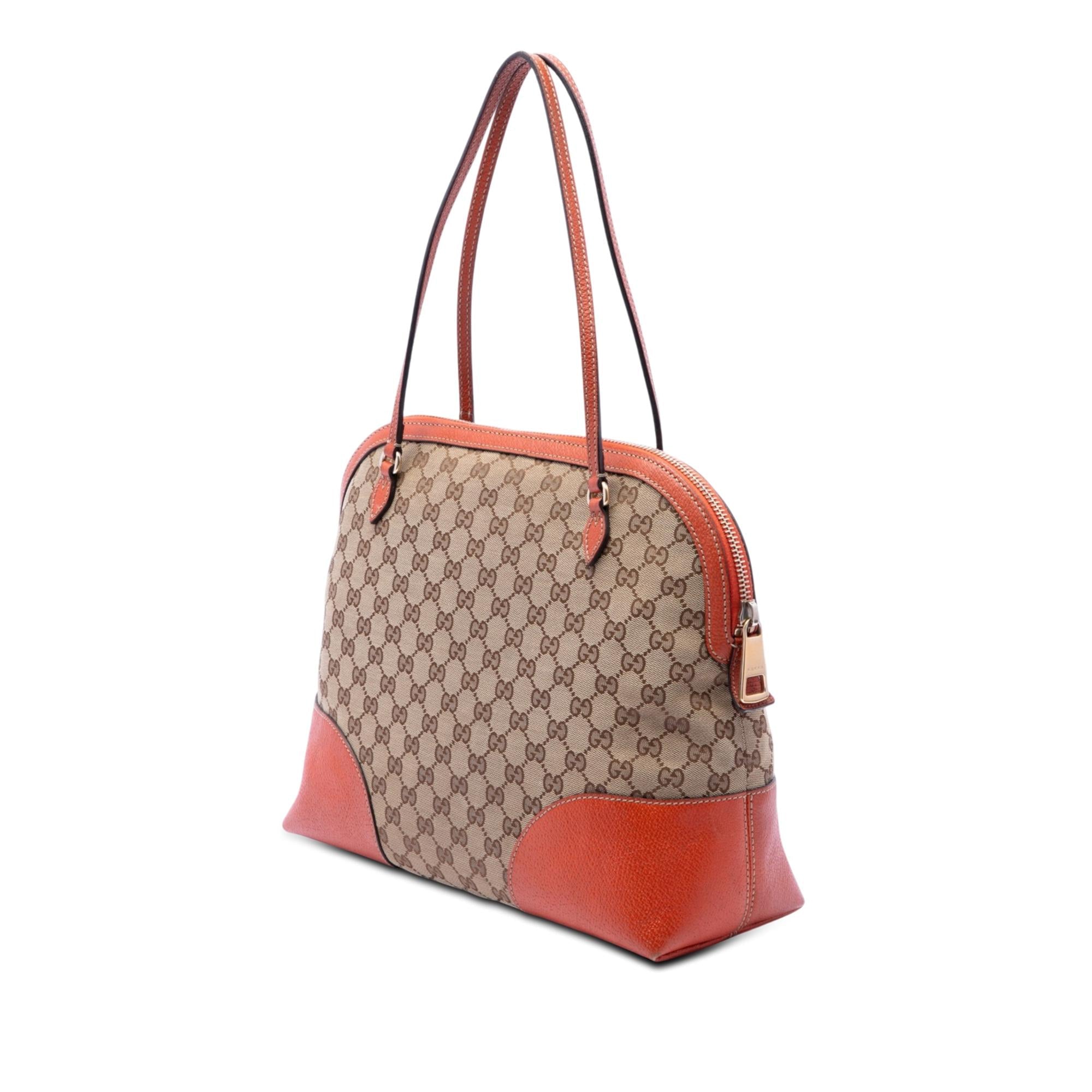 Gucci Medium GG Canvas Bree Dome Tote
