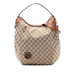 Gucci Medium GG Canvas Brick Lane Convertible Hobo