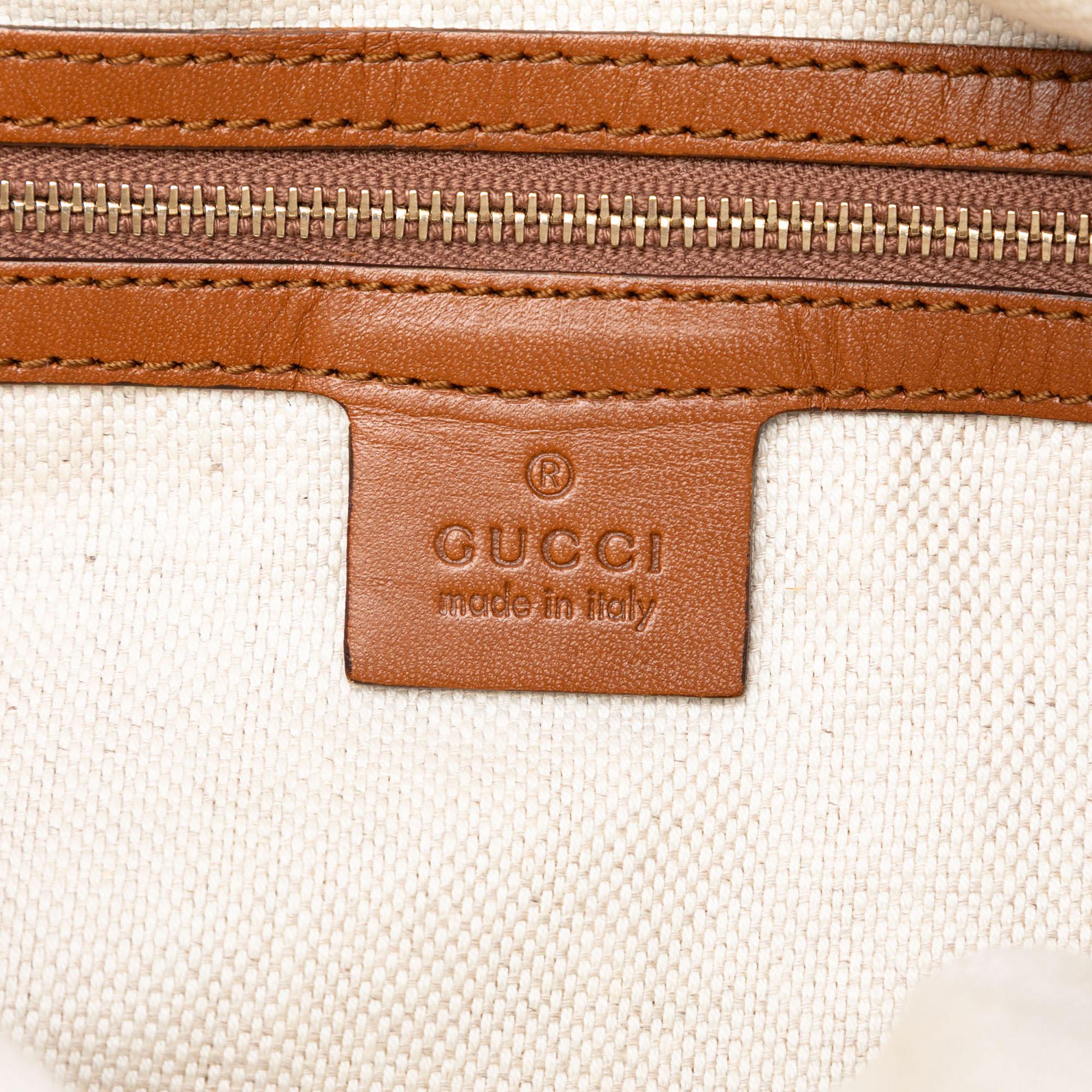 Gucci Medium GG Canvas Brick Lane Convertible Hobo