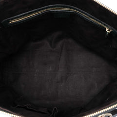 Gucci Medium GG Canvas Charm Satchel