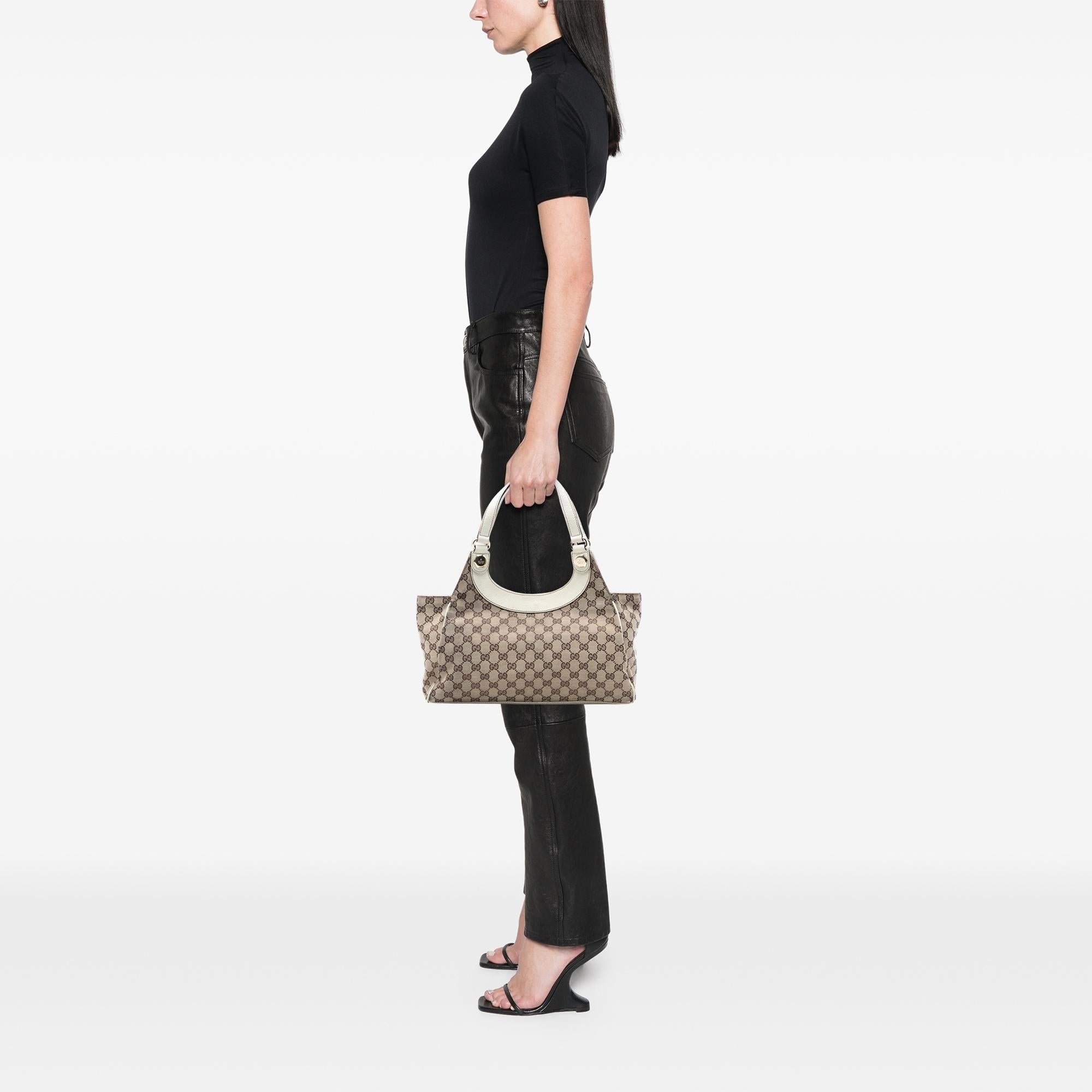 Gucci Medium GG Canvas Charmy Shoulder Bag