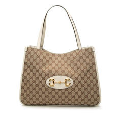 Gucci Medium GG Canvas Horsebit 1955 Tote