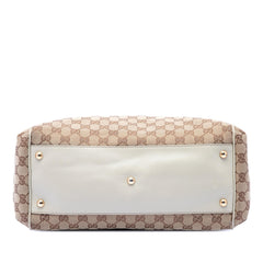 Gucci Medium GG Canvas Scarlett Satchel