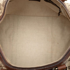 Gucci Medium GG Canvas Web Joy Boston Bag