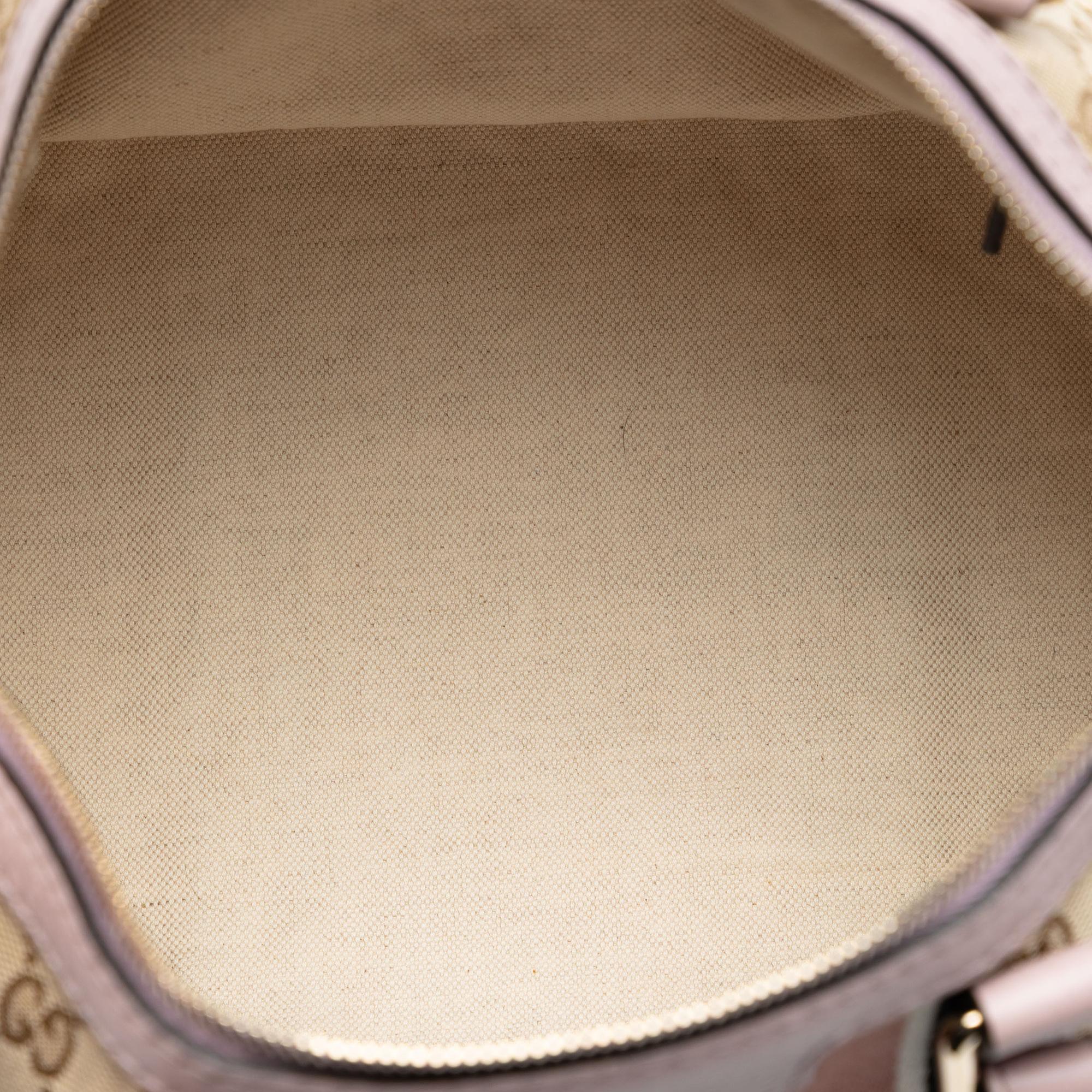 Gucci Medium GG Canvas Web Joy Boston Bag