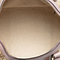 Gucci Medium GG Canvas Web Joy Boston Bag